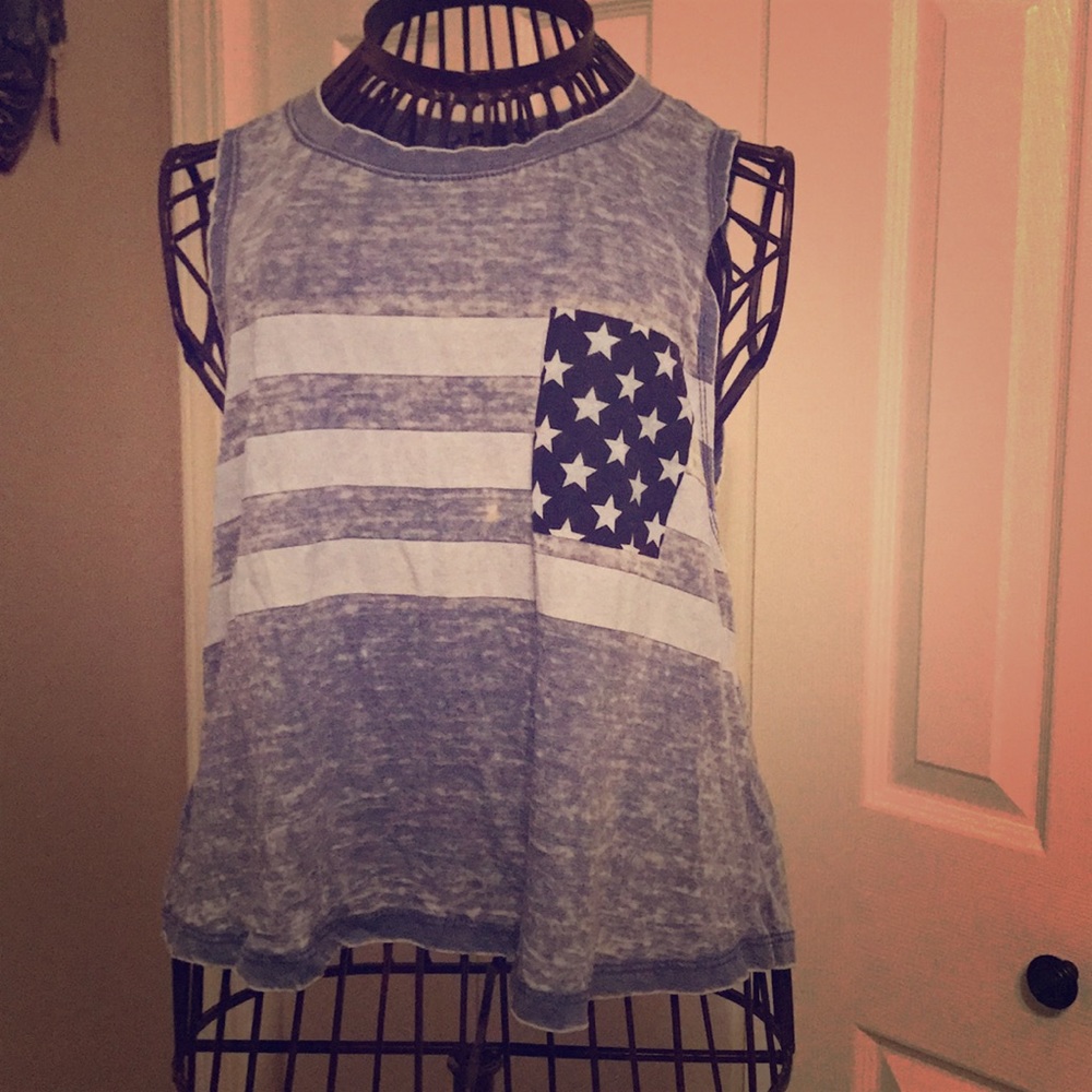 Flag Muscle Tee